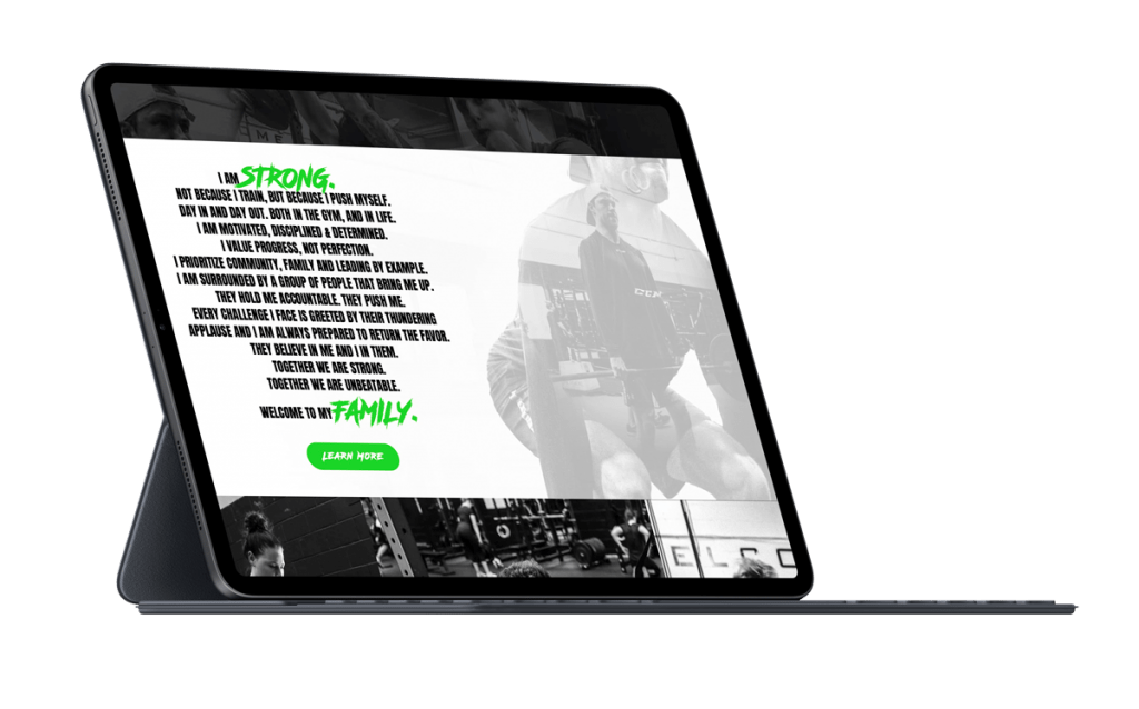 Responsive website design, Capital Strength Ottawa